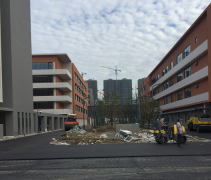 泰州第一外國語(yǔ)學(xué)校！OGFC-13透水瀝青路面